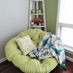 Living room DIY – tie dye!